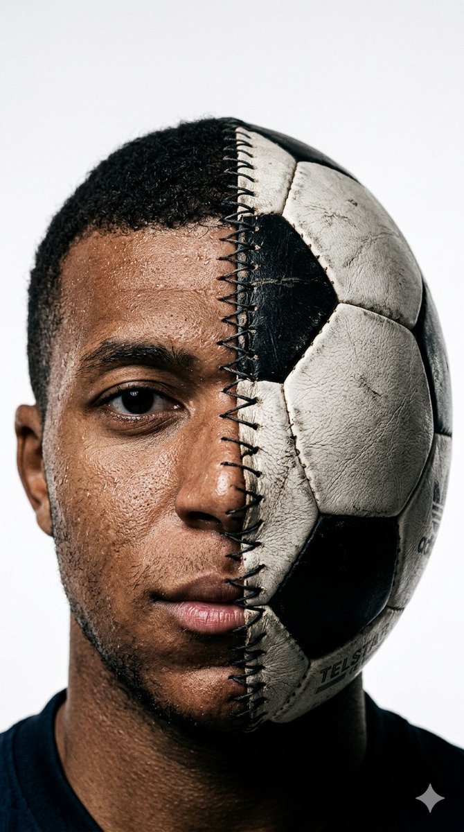 Soccer Ball Portrait Hybrid — example 3