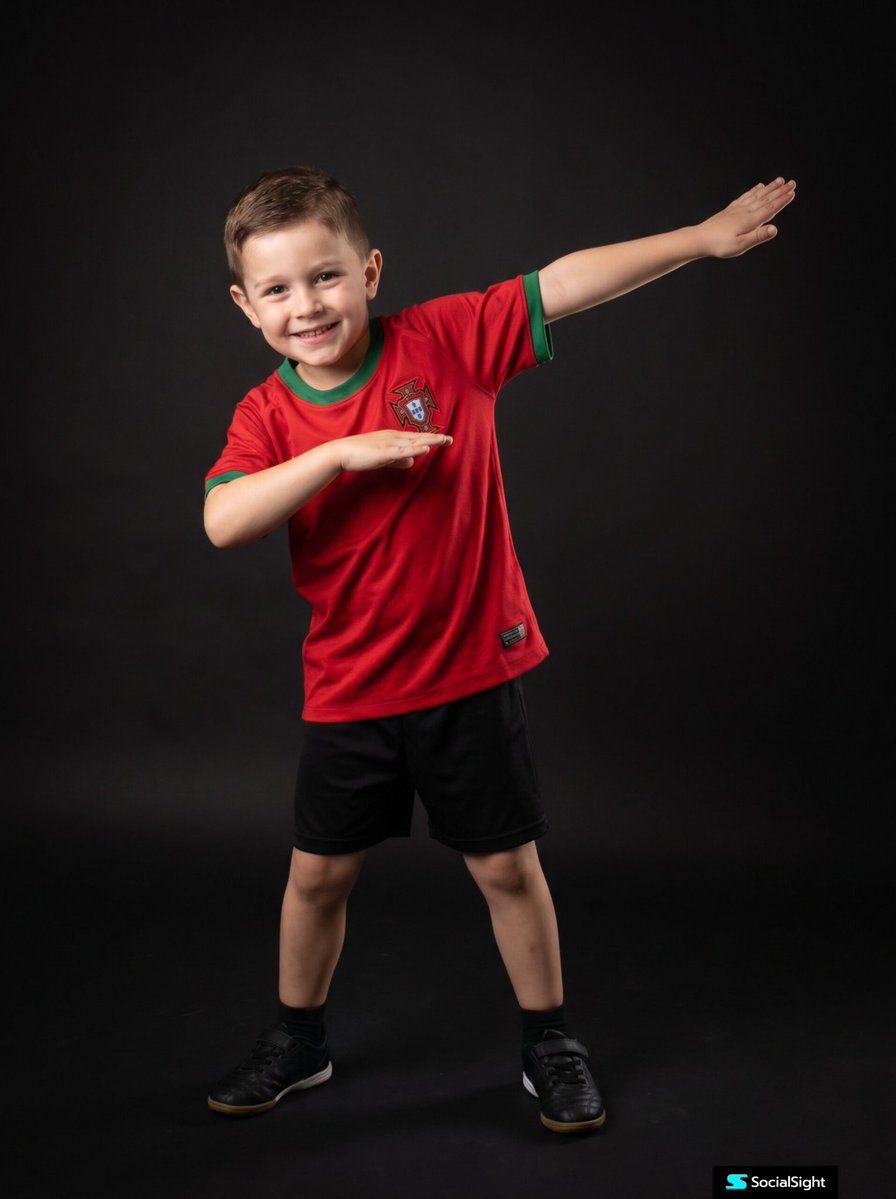 Studio Sports Photography Child Portrait — example 1