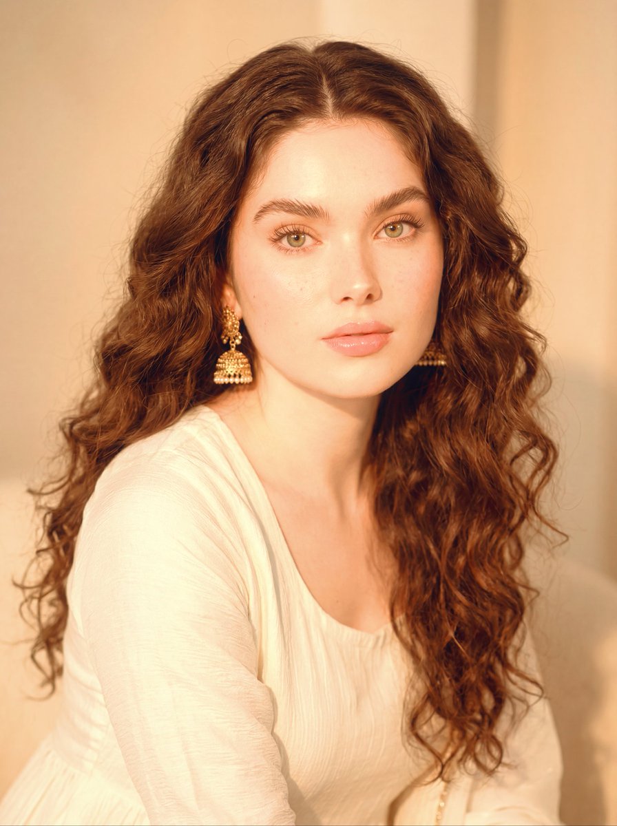 Realistic Indian Beauty Portrait — example 2