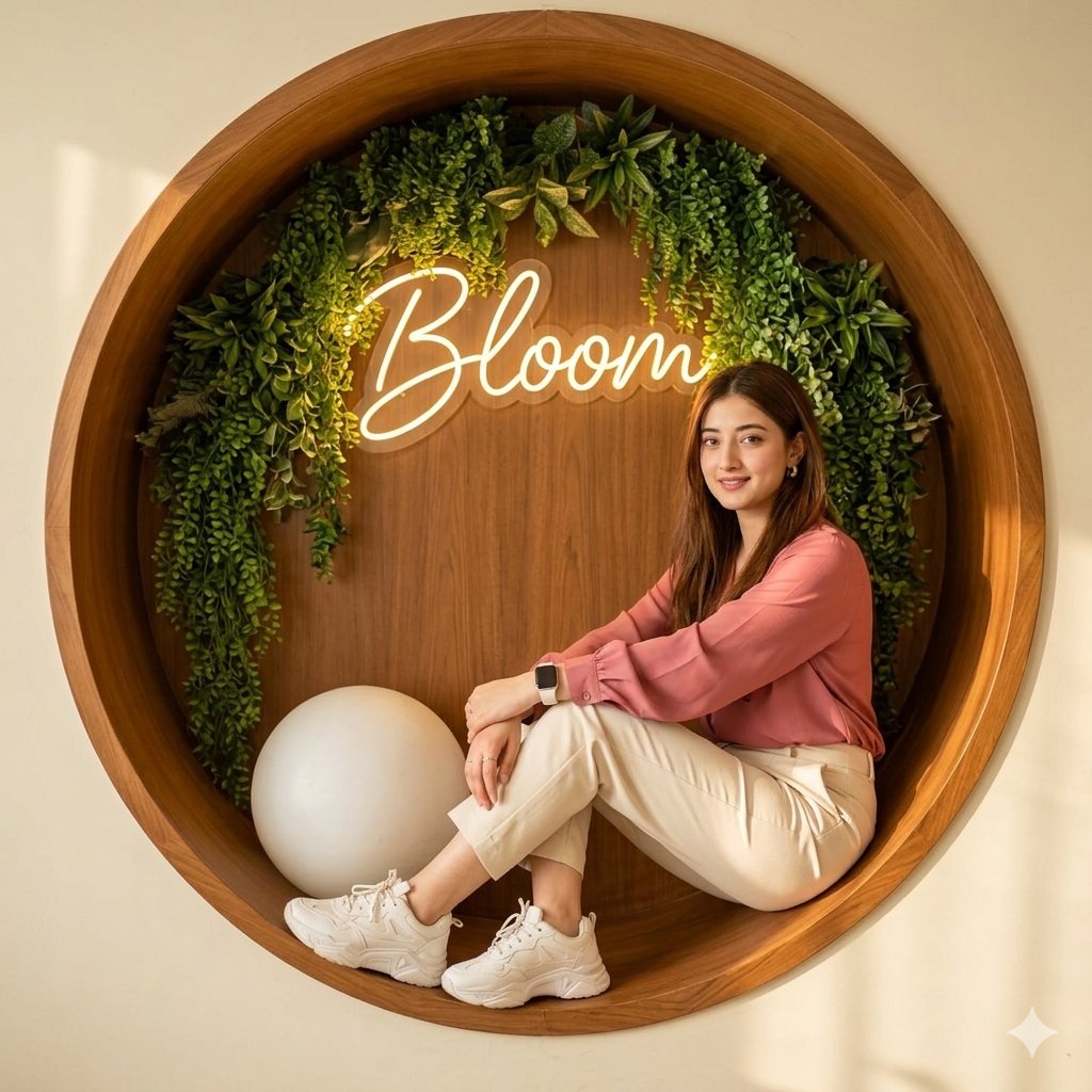 Modern Lifestyle Indoor Nook Portrait — example 1
