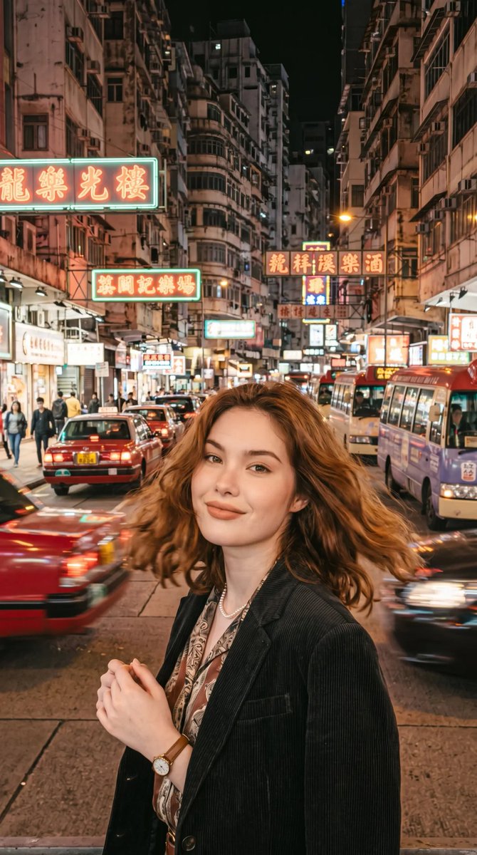 Retro Hong Kong Style Portrait