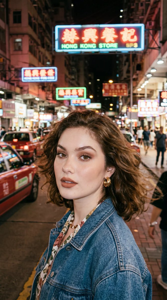 Retro Hong Kong Style Portrait — example 2