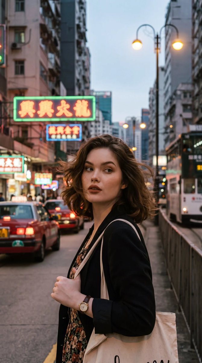 Retro Hong Kong Style Portrait — example 4