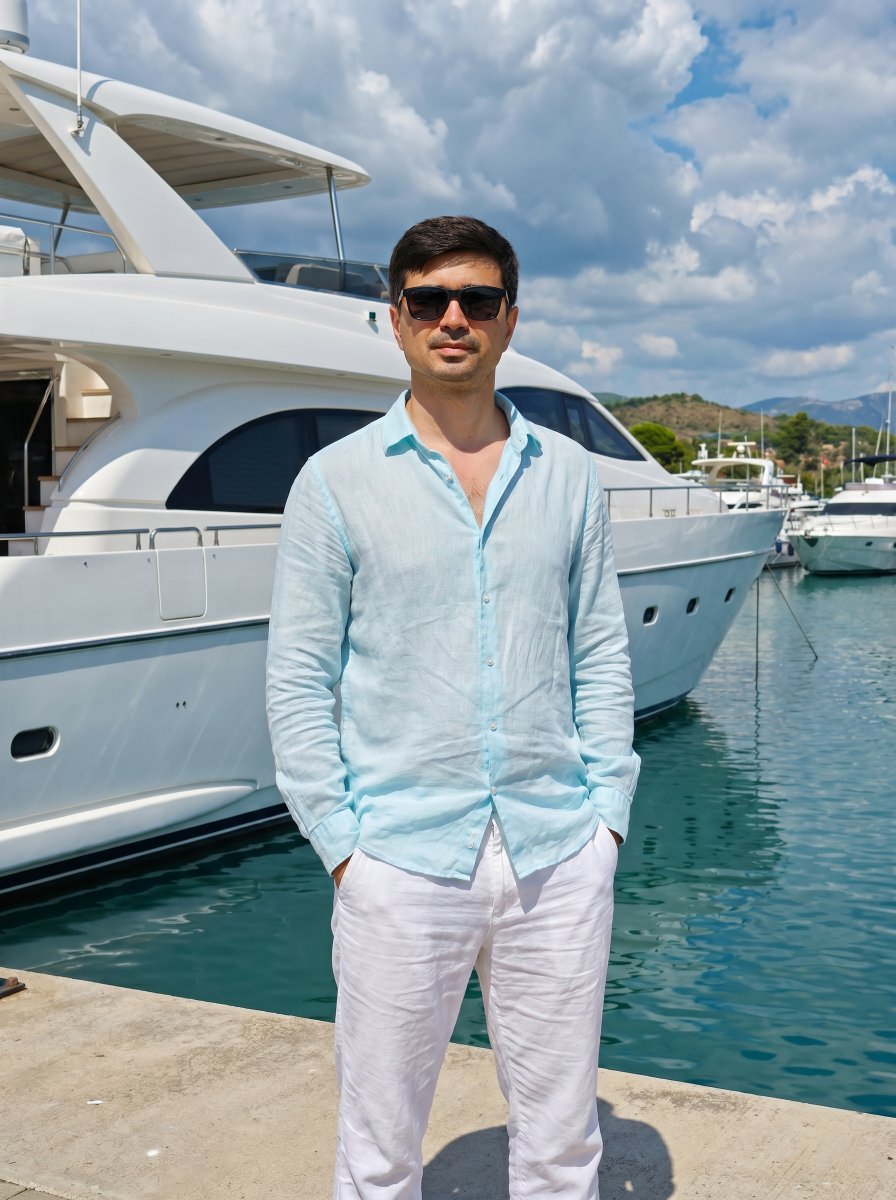 Aspirational Marina Yacht Portrait — example 1