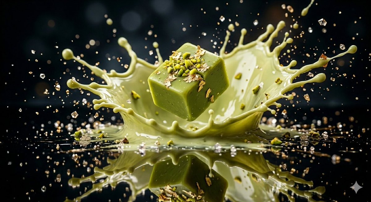 Exploding Molten Caramel Confectionery — example 2