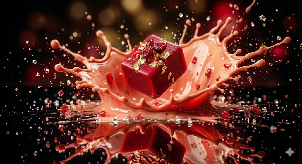 Exploding Molten Caramel Confectionery — example 4