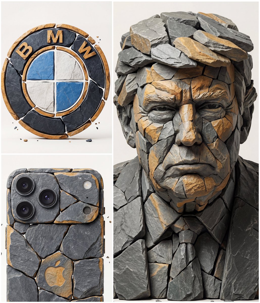 Image to Fragmented Stone Sculpture Style Transfer — example 1