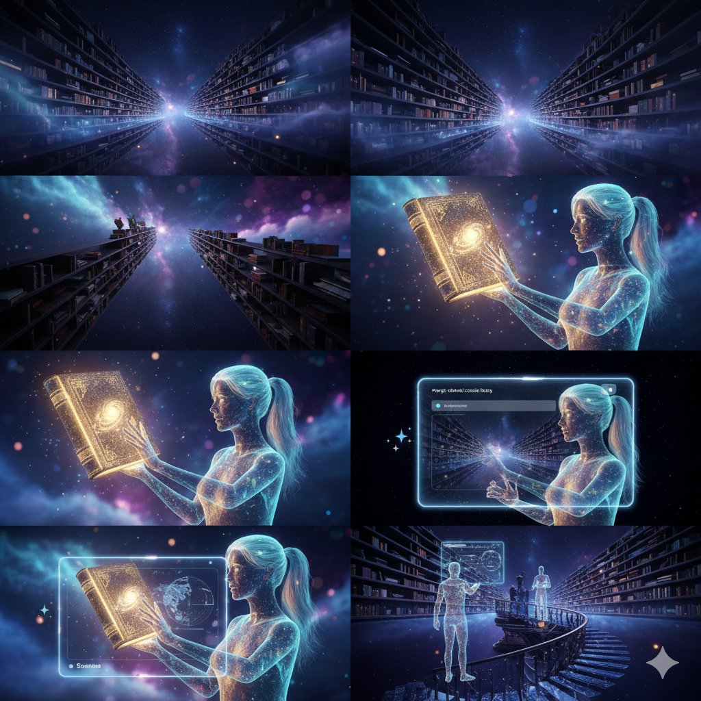 Ethereal Cosmic Library — example 1