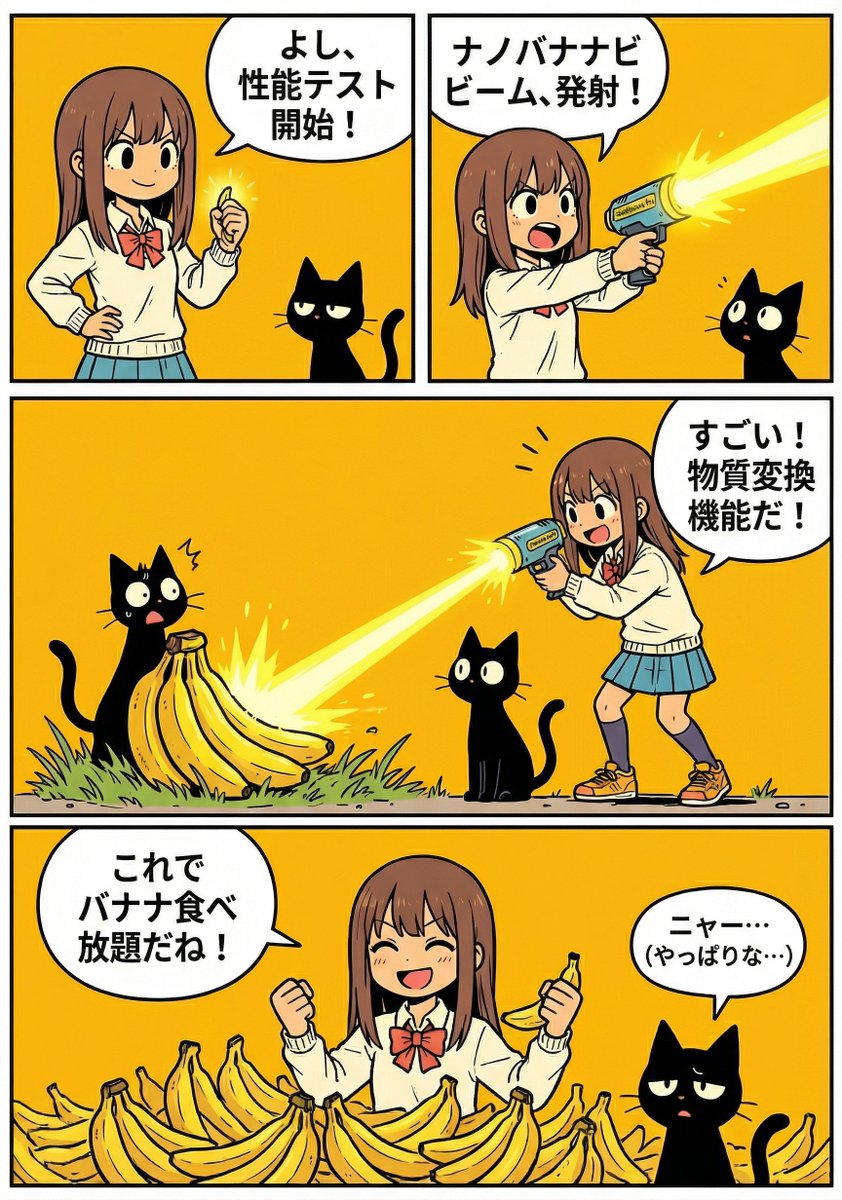 A4 manga about how amazing Nano Banana Pro is — example 1