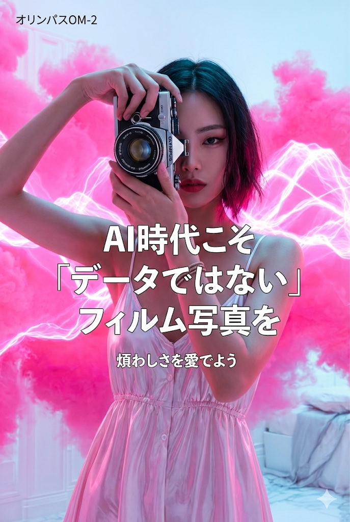 World-class cool film camera poster (2:3) — example 1