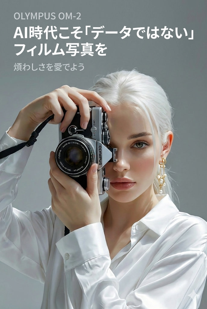 World-class cool film camera poster (2:3) — example 3