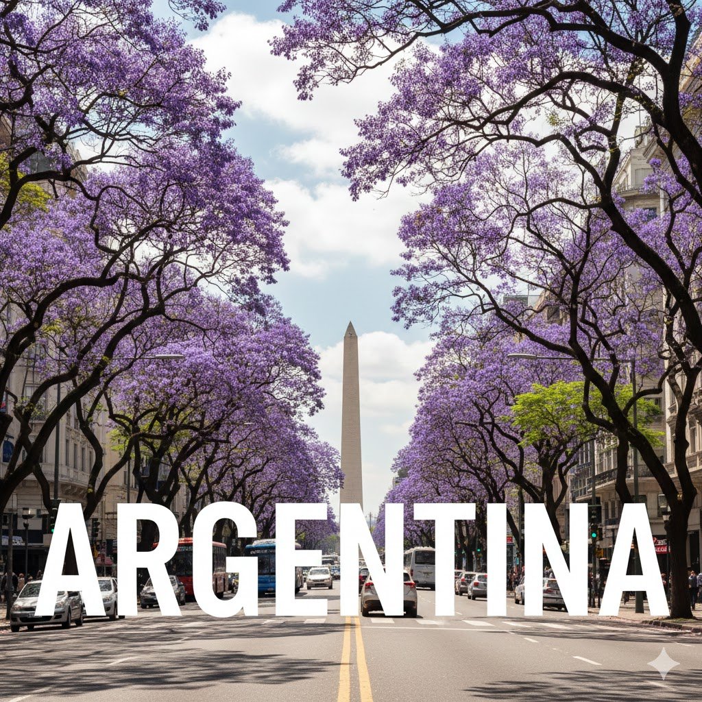 Buenos Aires avenue lettering scene — example 1