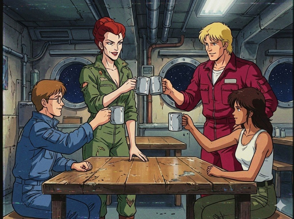 1980s US import TV anime style — example 1