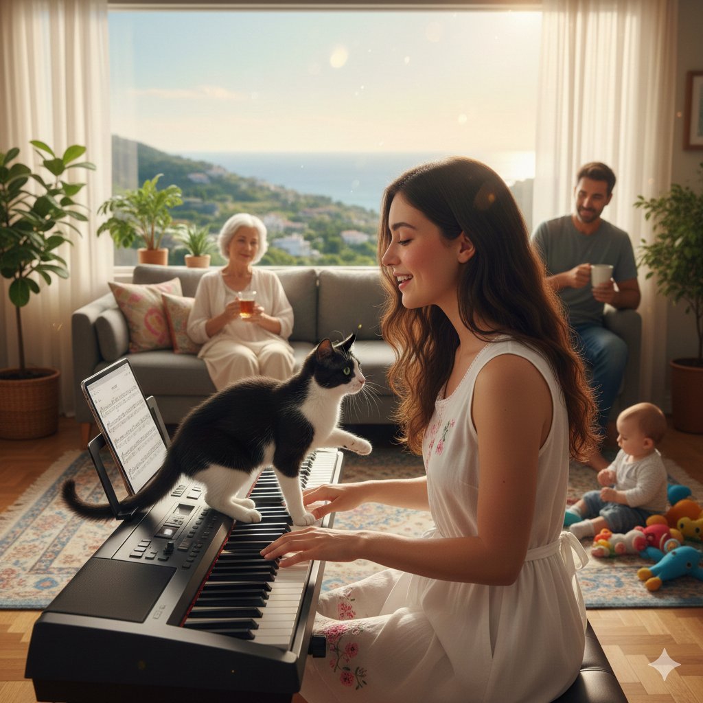 Cinematic Family Gathering Scene — example 1