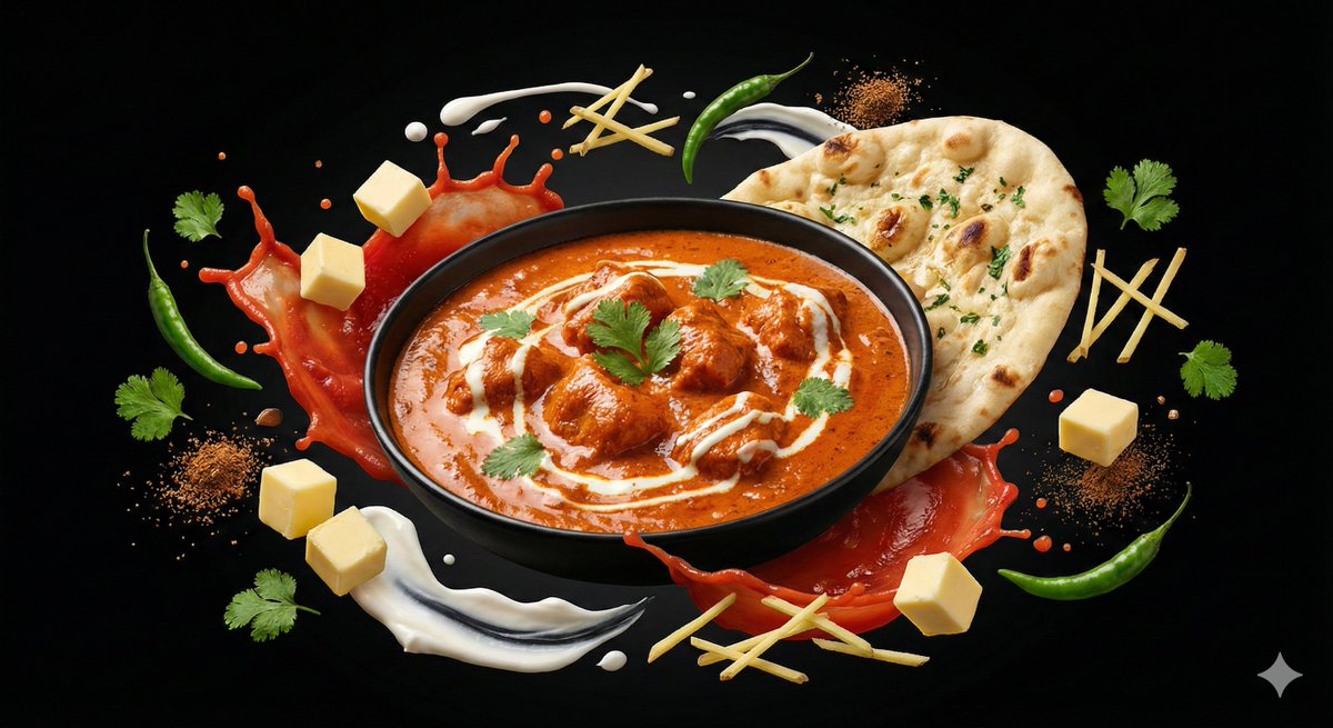 Ingredient Orbit Shot: Food Photography — example 1