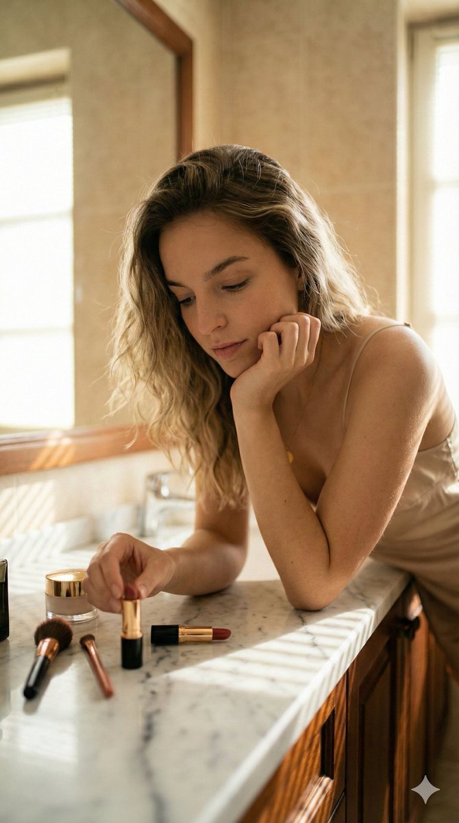 Hyper-Realistic Bathroom Vanity Portrait — example 2