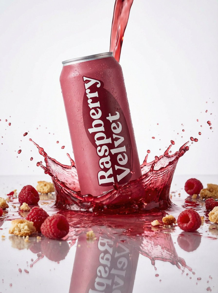 Premium Beverage Product Photography: Golden Peach Fizz — example 2