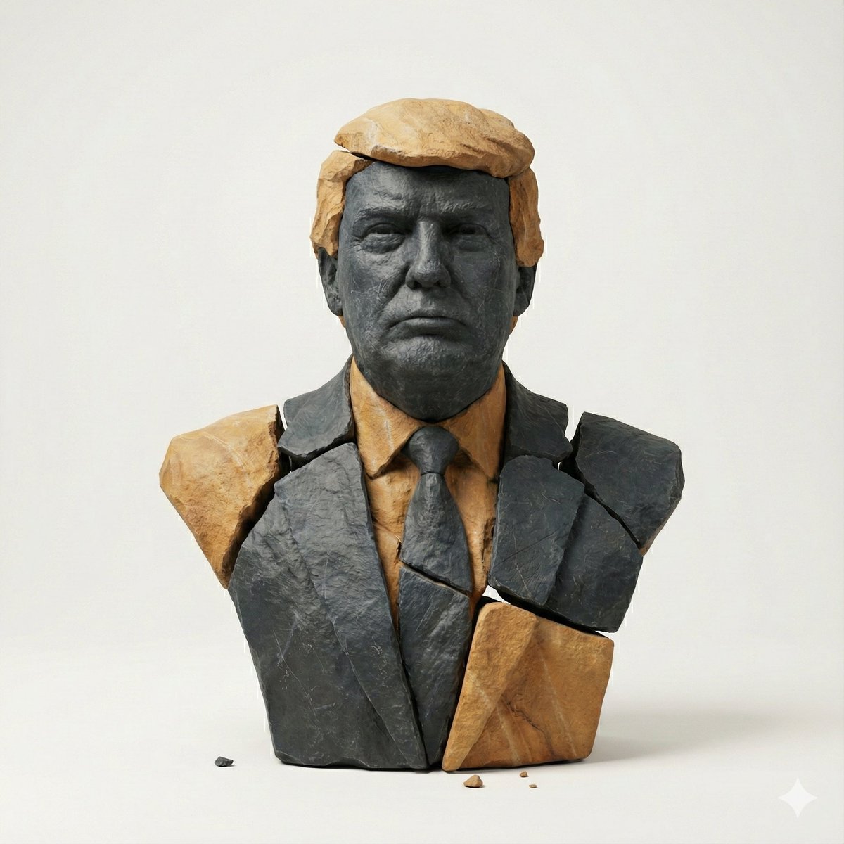 Image-to-Image Style Transfer: Fragmented Stone Sculpture — example 1