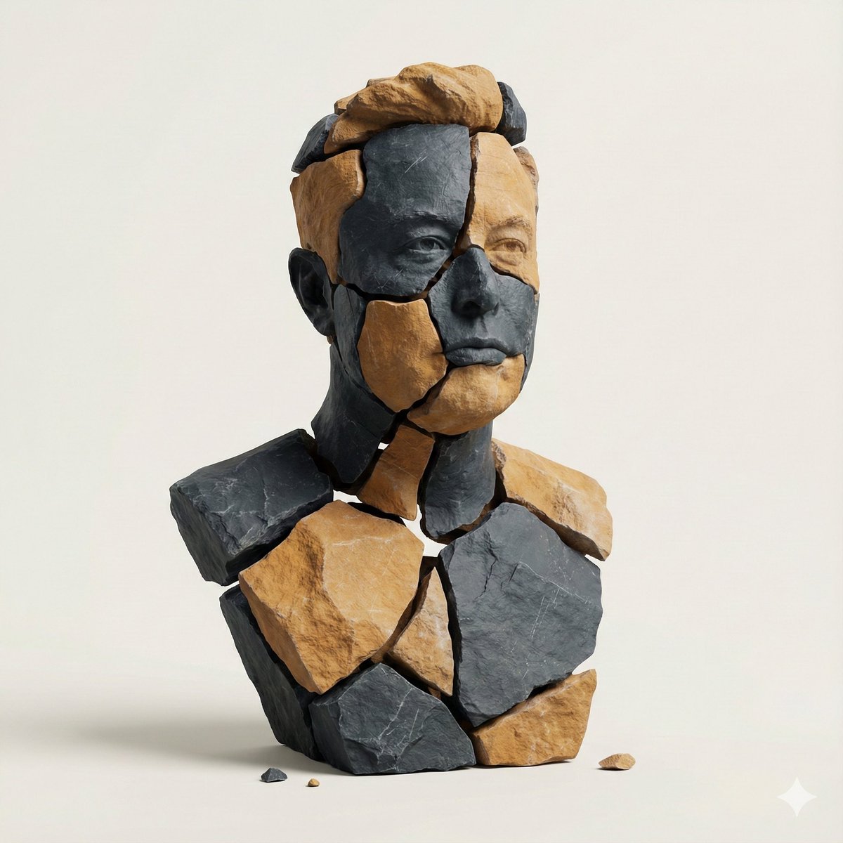 Image-to-Image Style Transfer: Fragmented Stone Sculpture — example 2