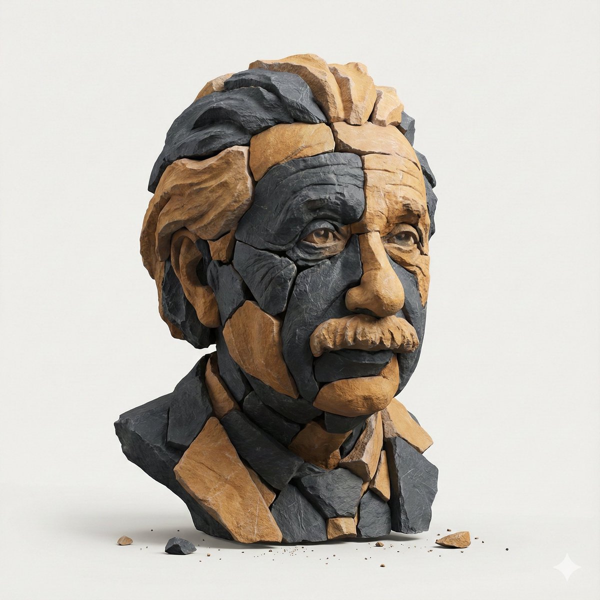 Image-to-Image Style Transfer: Fragmented Stone Sculpture — example 3