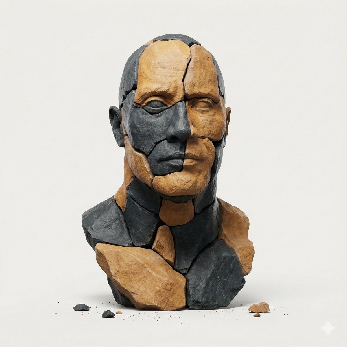 Image-to-Image Style Transfer: Fragmented Stone Sculpture — example 4