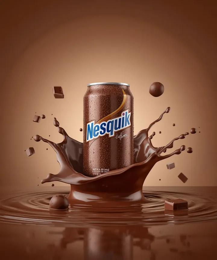 Macro Product Photography: Chilled Chocolate Drink Can — example 2