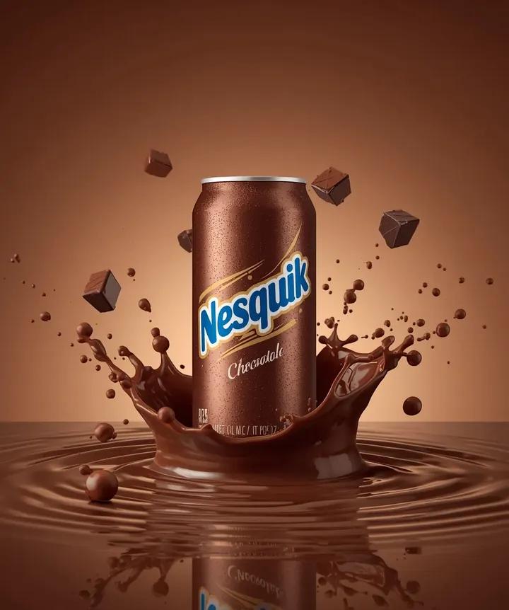 Macro Product Photography: Chilled Chocolate Drink Can — example 3