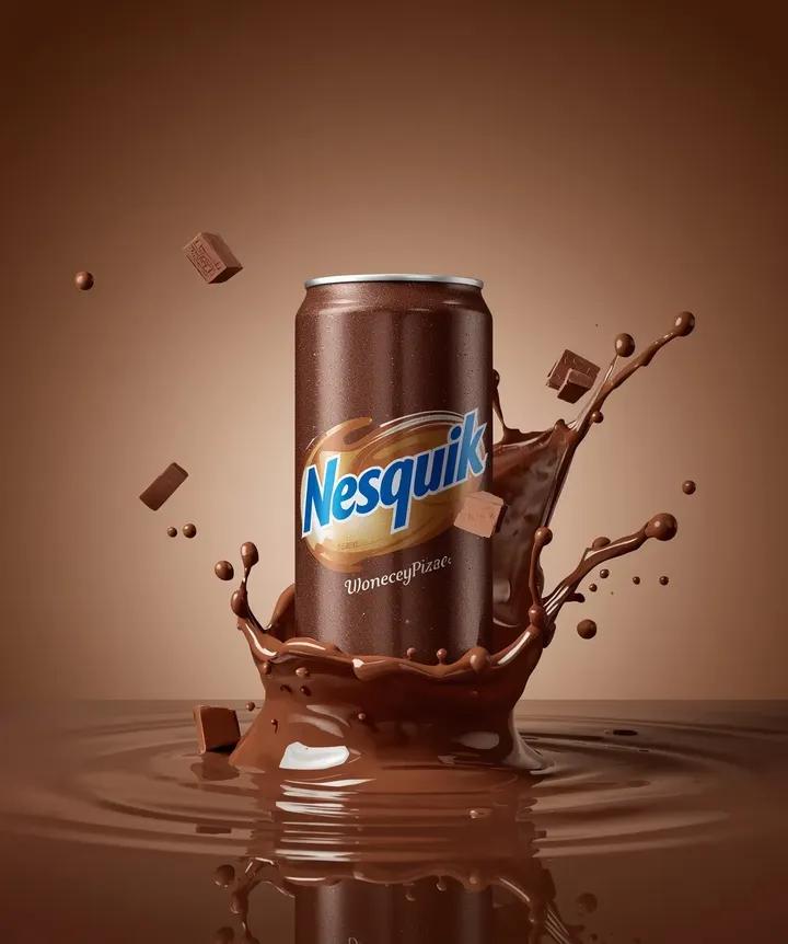 Macro Product Photography: Chilled Chocolate Drink Can — example 4