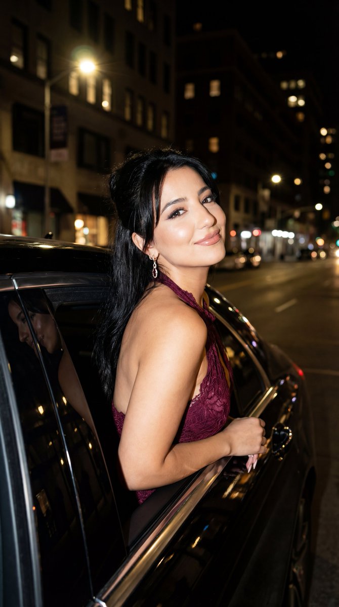 Night Paparazzi Car Editorial Prompt with Identity Lock — example 1