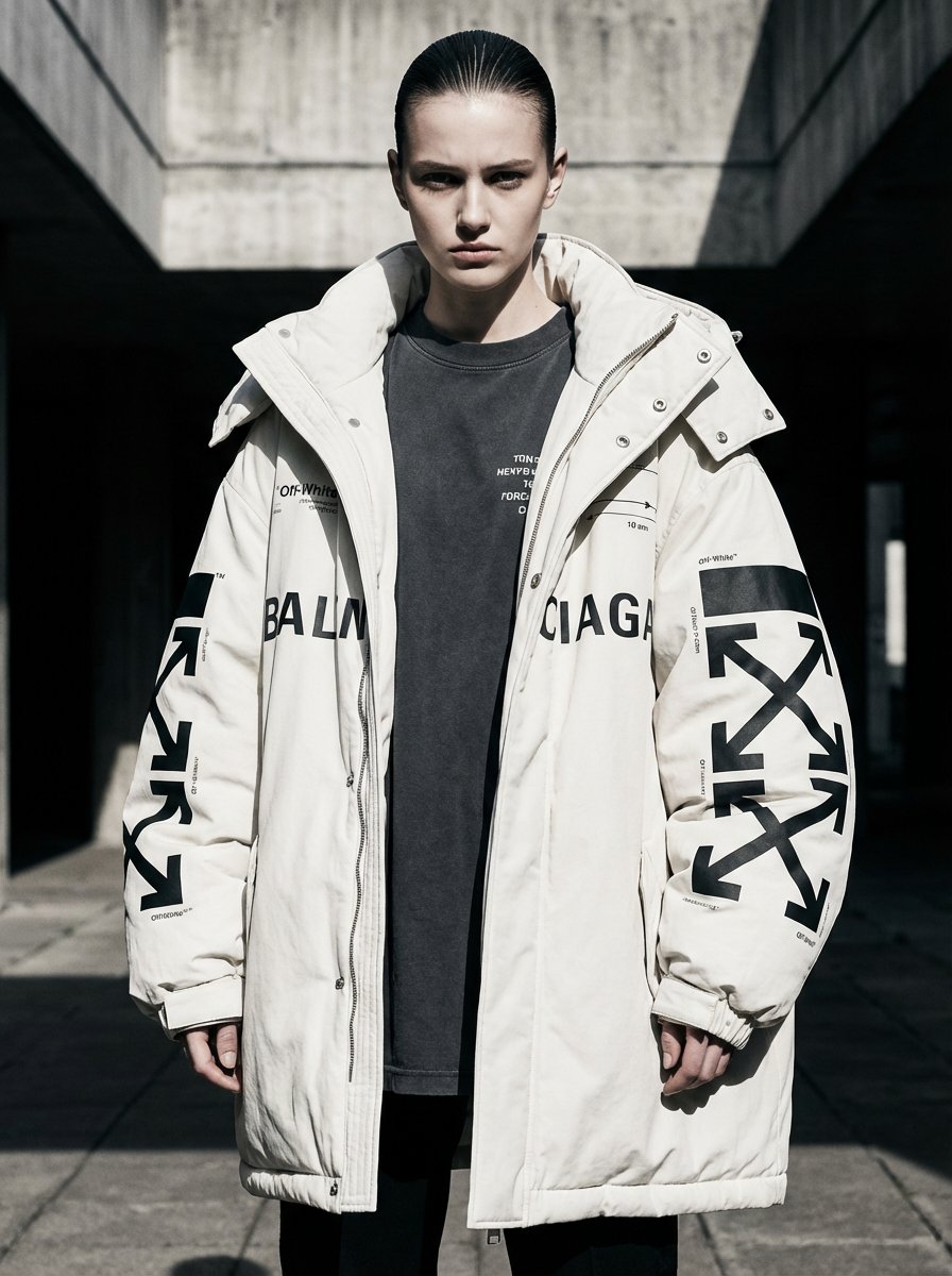Off-White × Balenciaga Hypebeast Editorial — example 1