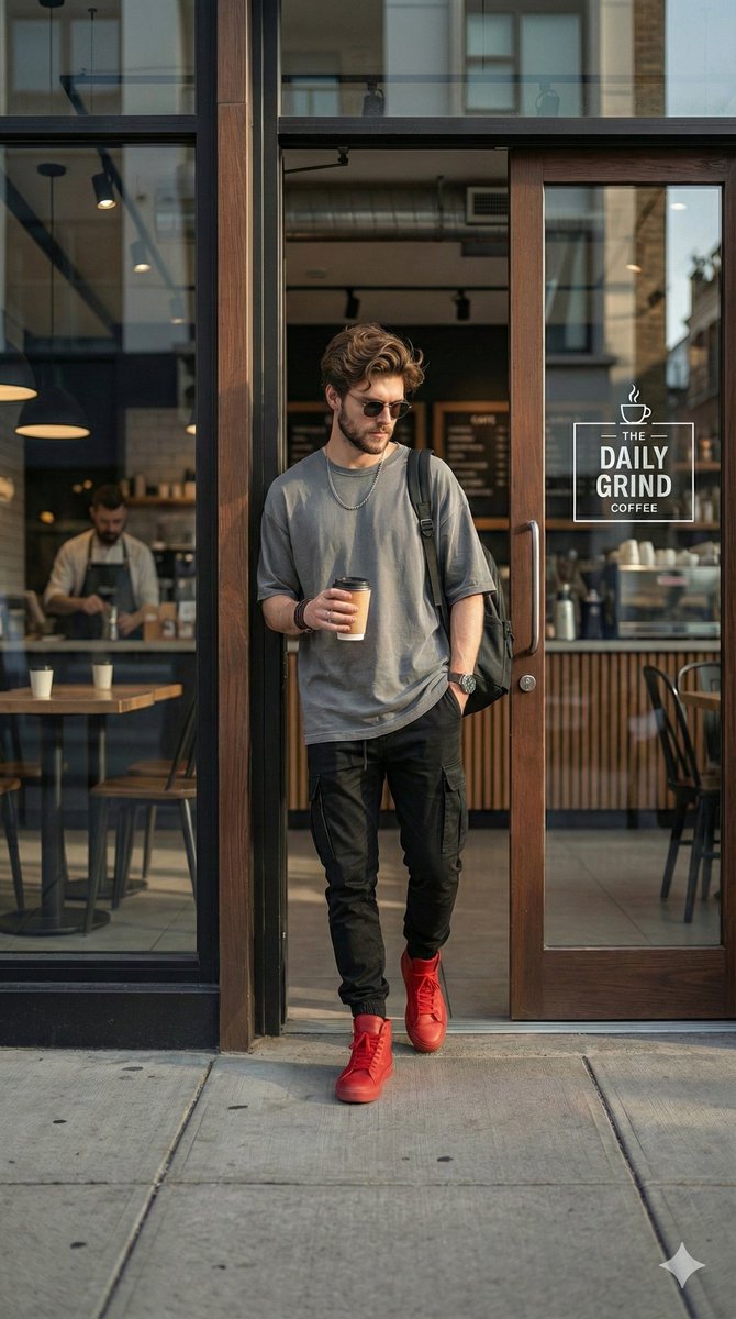 Hyper-realistic Urban Streetwear Portrait