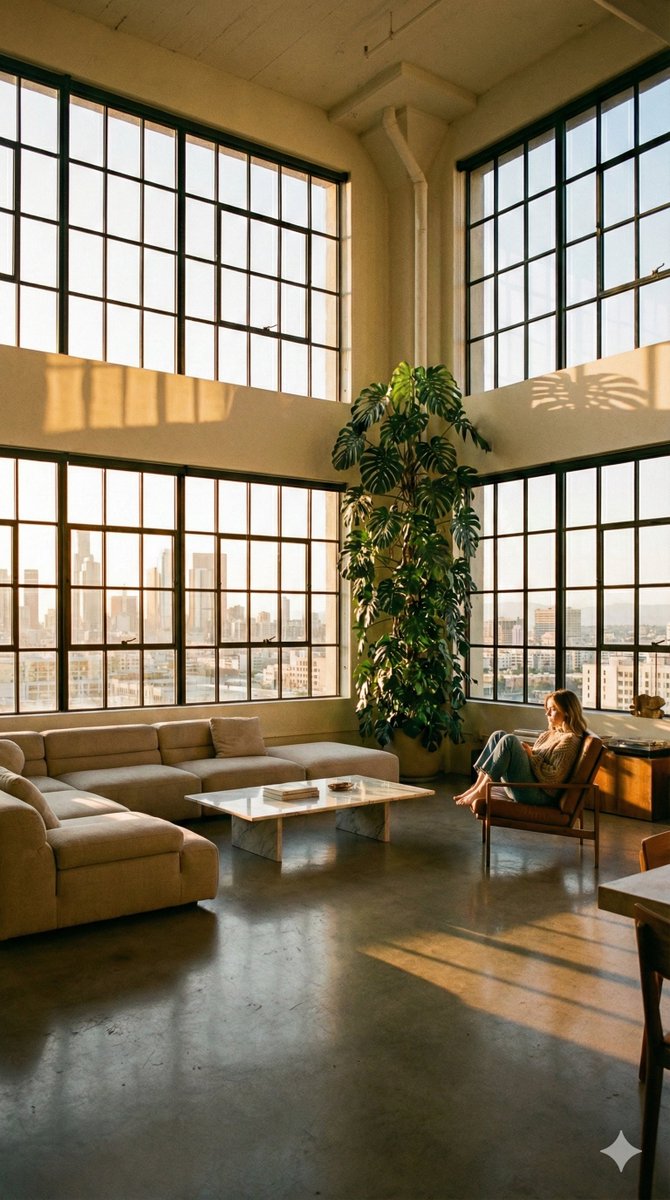 Modern Minimalist Loft Architecture Photography — example 1