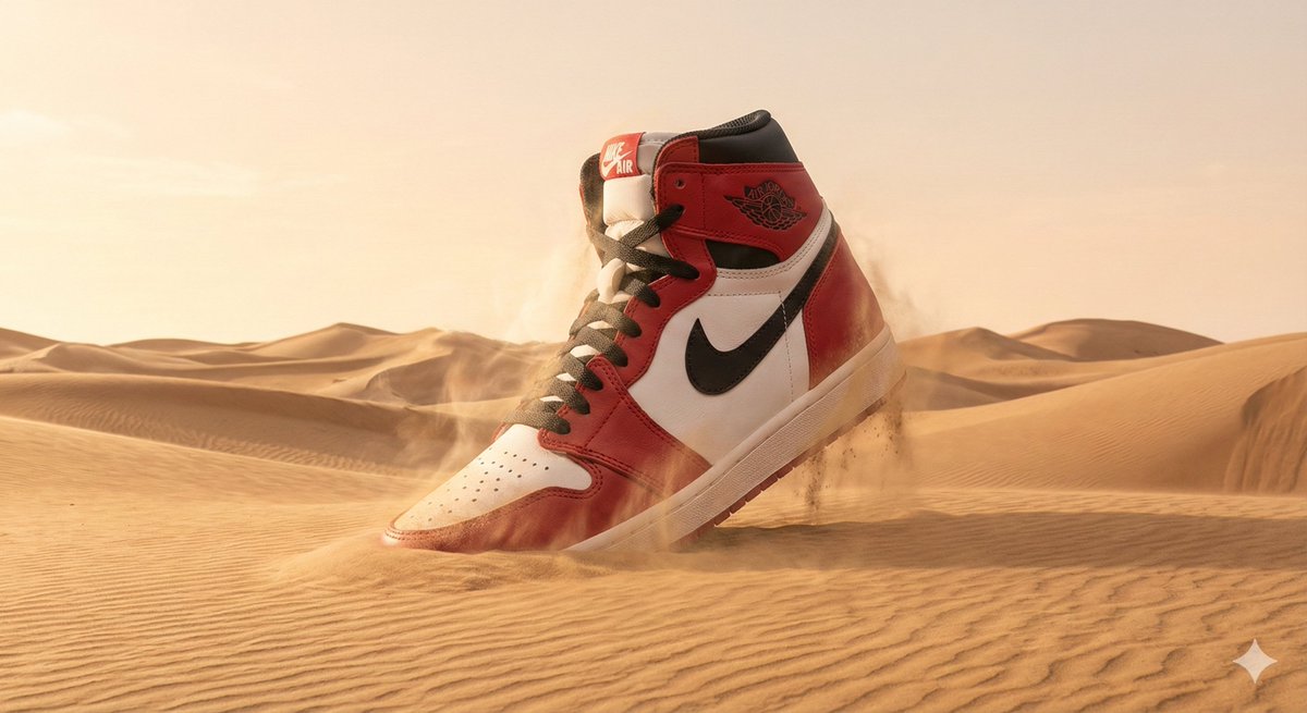 Desert Mirage Product Photography — example 1
