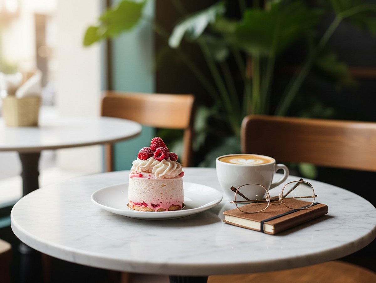 Wes Anderson Style Pop-Art Food Photography — example 1