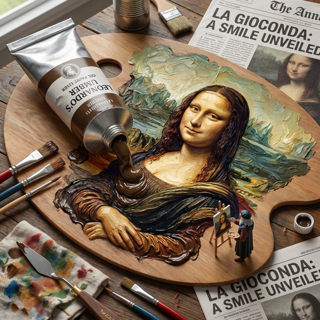 Paint Tube Squeeze: Starry Night in 3D Relief — example 2