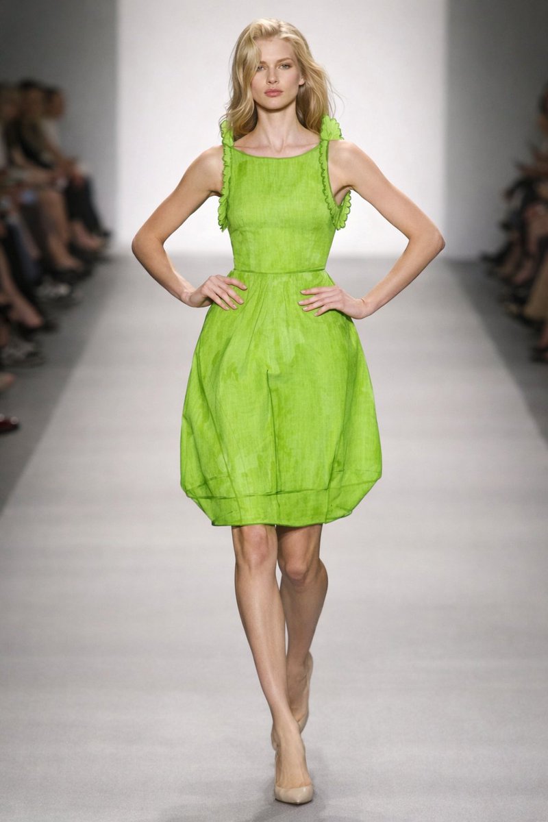 Model Walking Down Runway Prompt — example 2