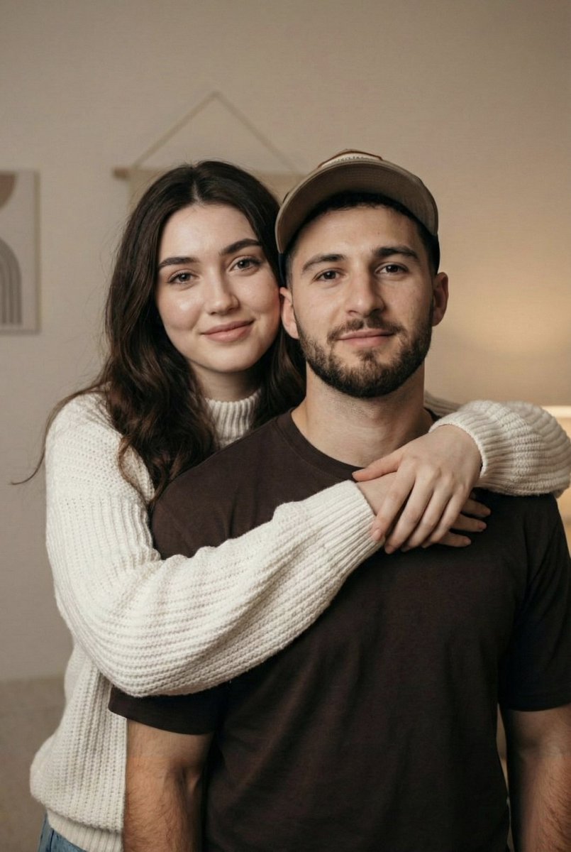 Candid Couple Portrait with Identity Lock — example 1
