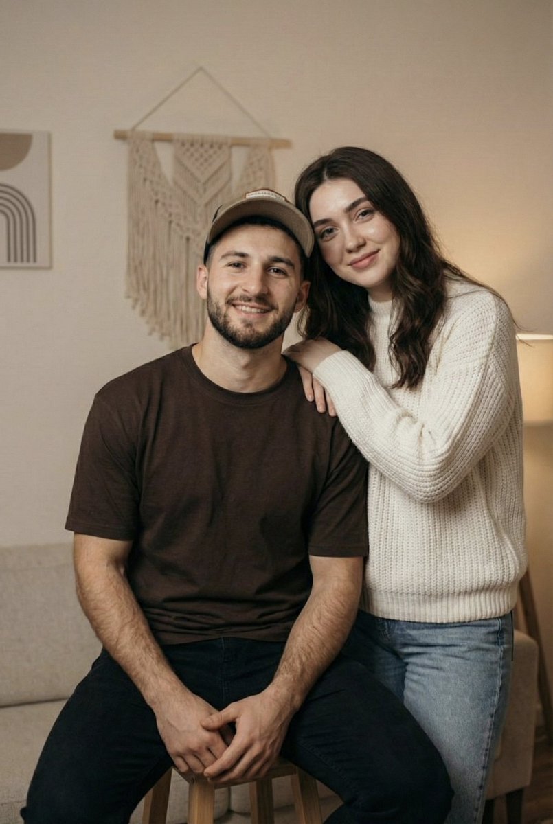 Candid Couple Portrait with Identity Lock — example 2