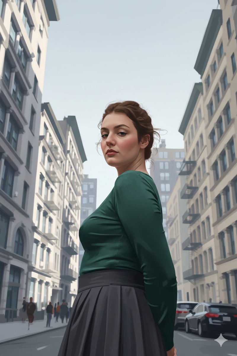 Ultra-Realistic Illustrated Portrait with Identity Preservation — example 2