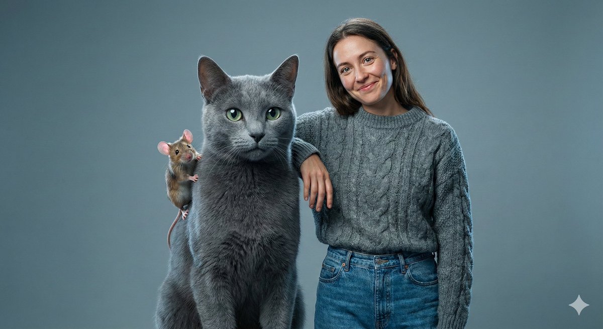 Editorial Studio Photography of Tom & Jerry with Human — example 1