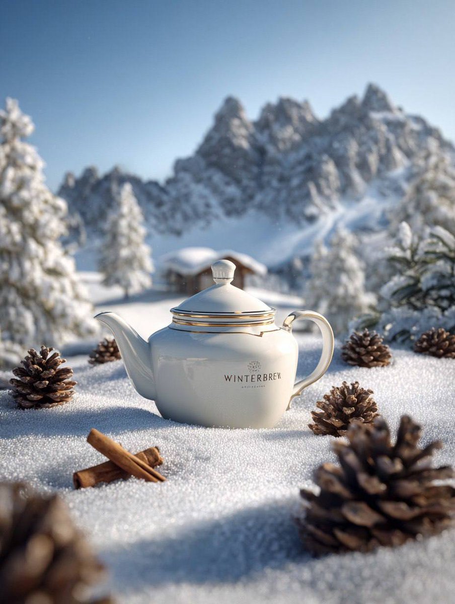 Premium Winter Product Photography in Alpine Setting — example 1