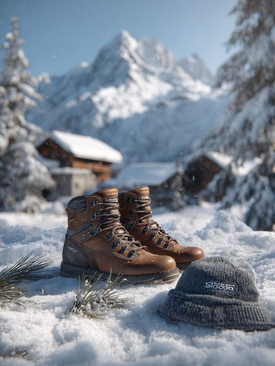 Premium Winter Product Photography in Alpine Setting — example 2
