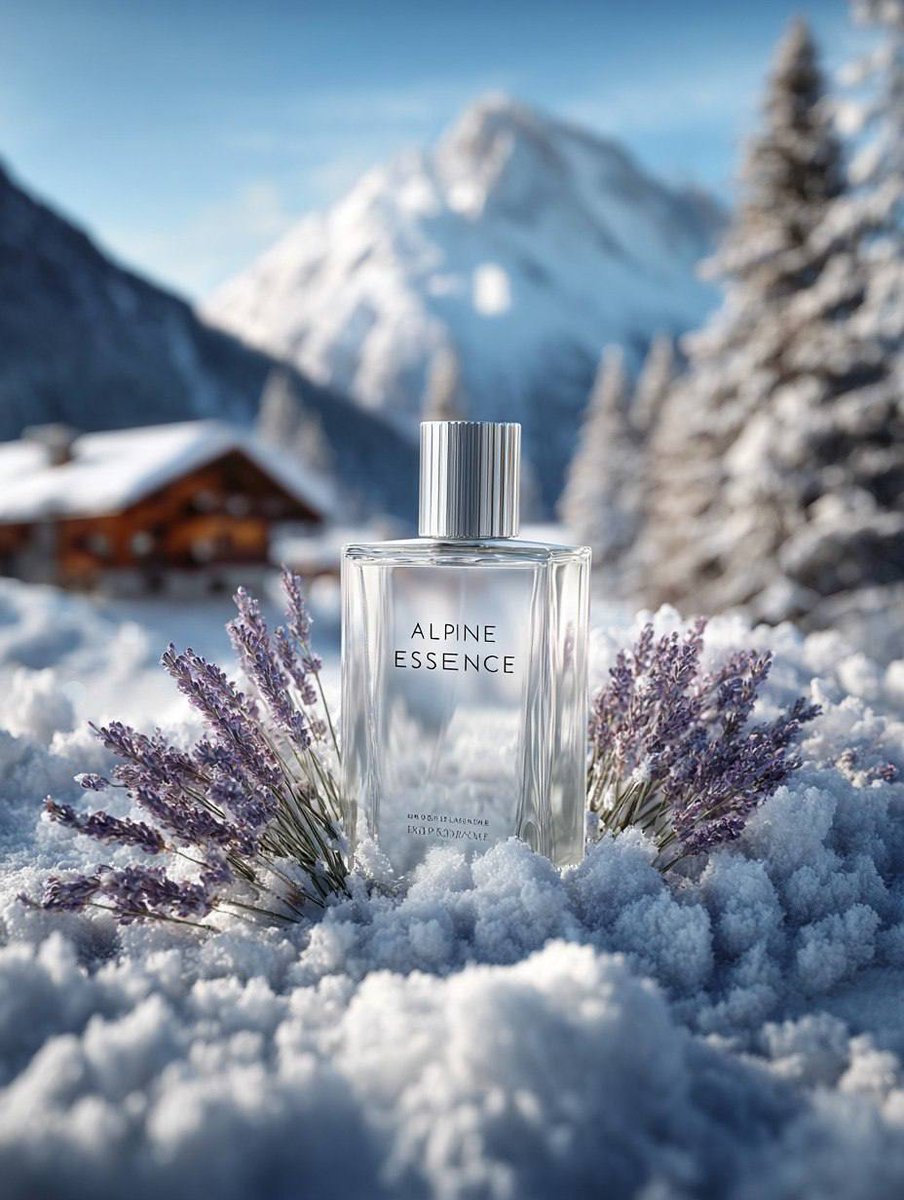 Premium Winter Product Photography in Alpine Setting — example 3