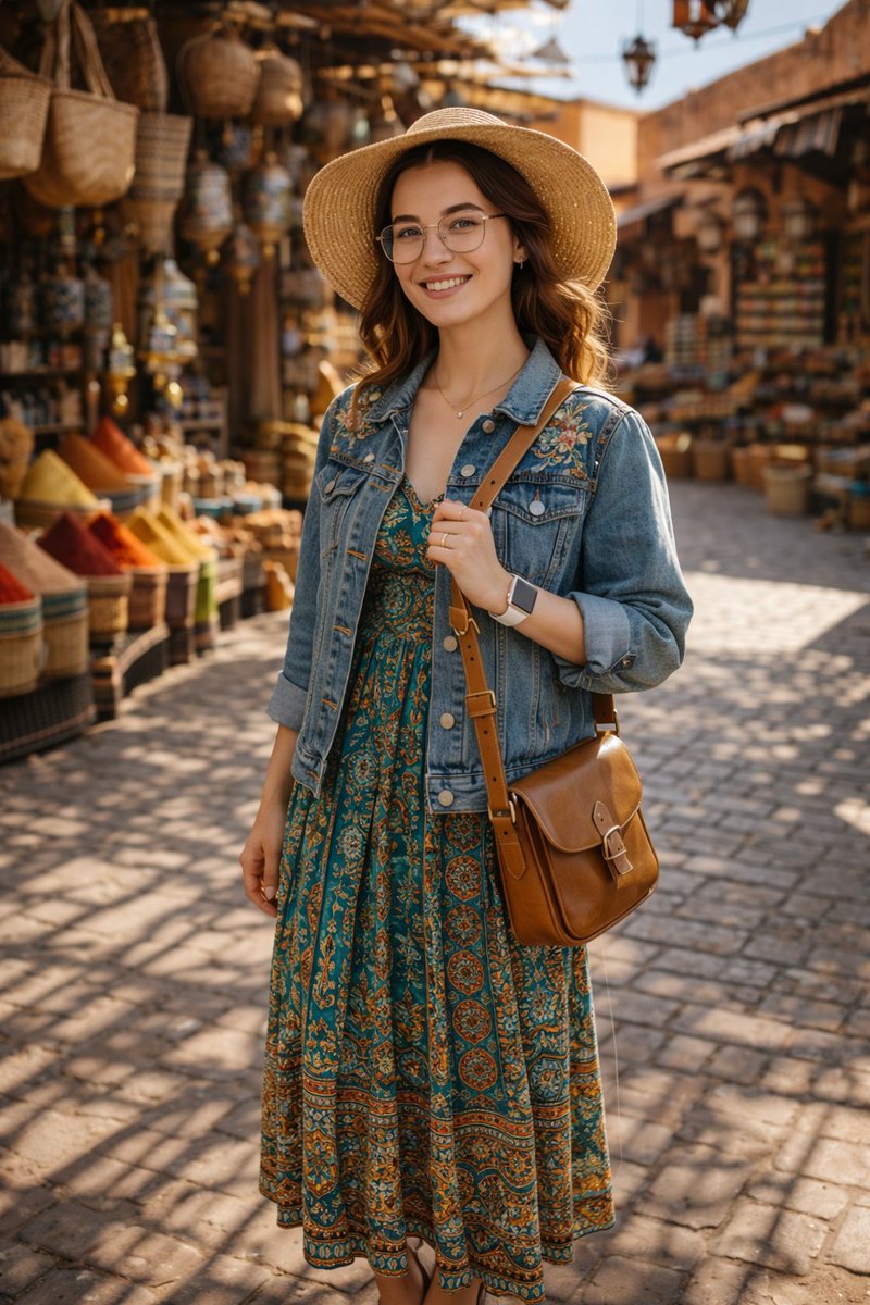 High-Fidelity Moroccan Souk Portrait — example 2