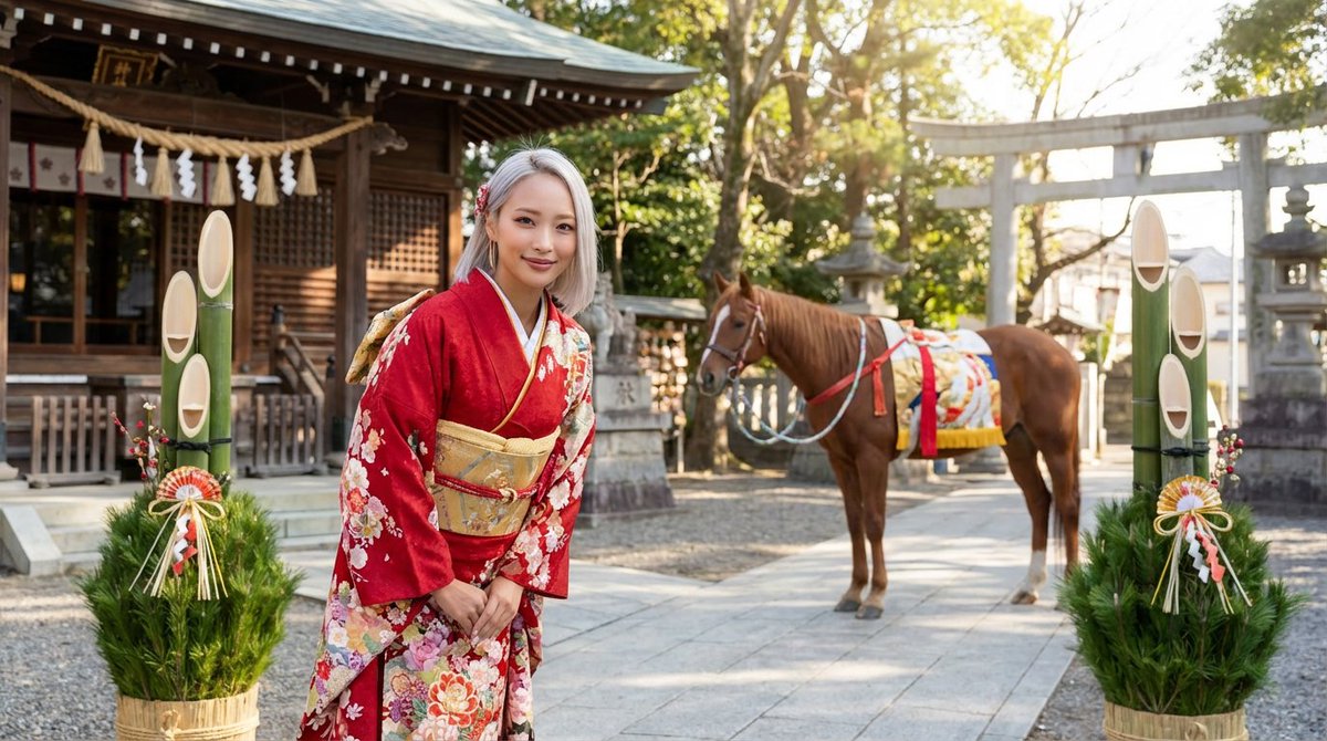 New Year's Greeting Prompt (Year of the Horse) — example 1