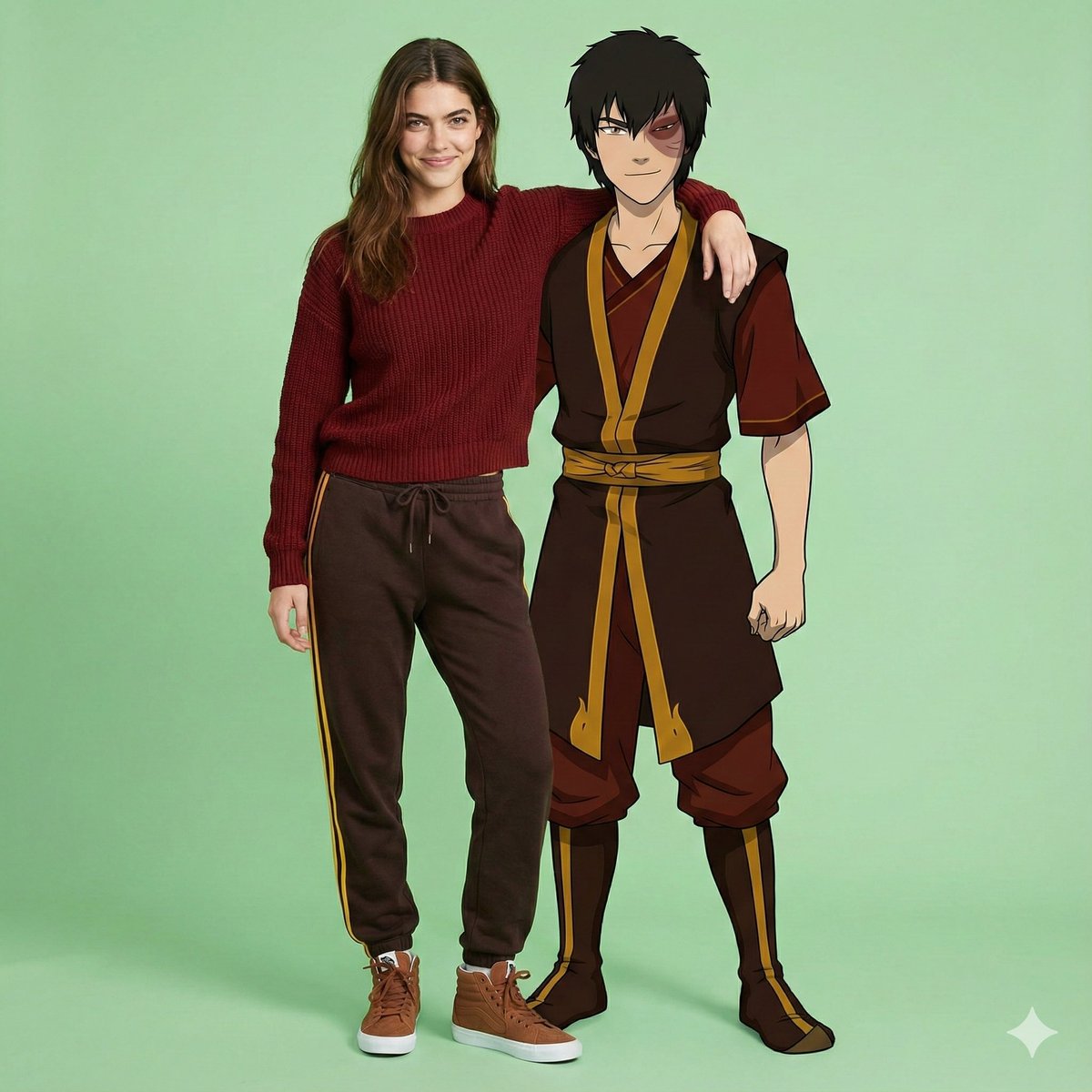 Avatar Zuko Fan Photo Prompt for Nano Banana Pro — example 1
