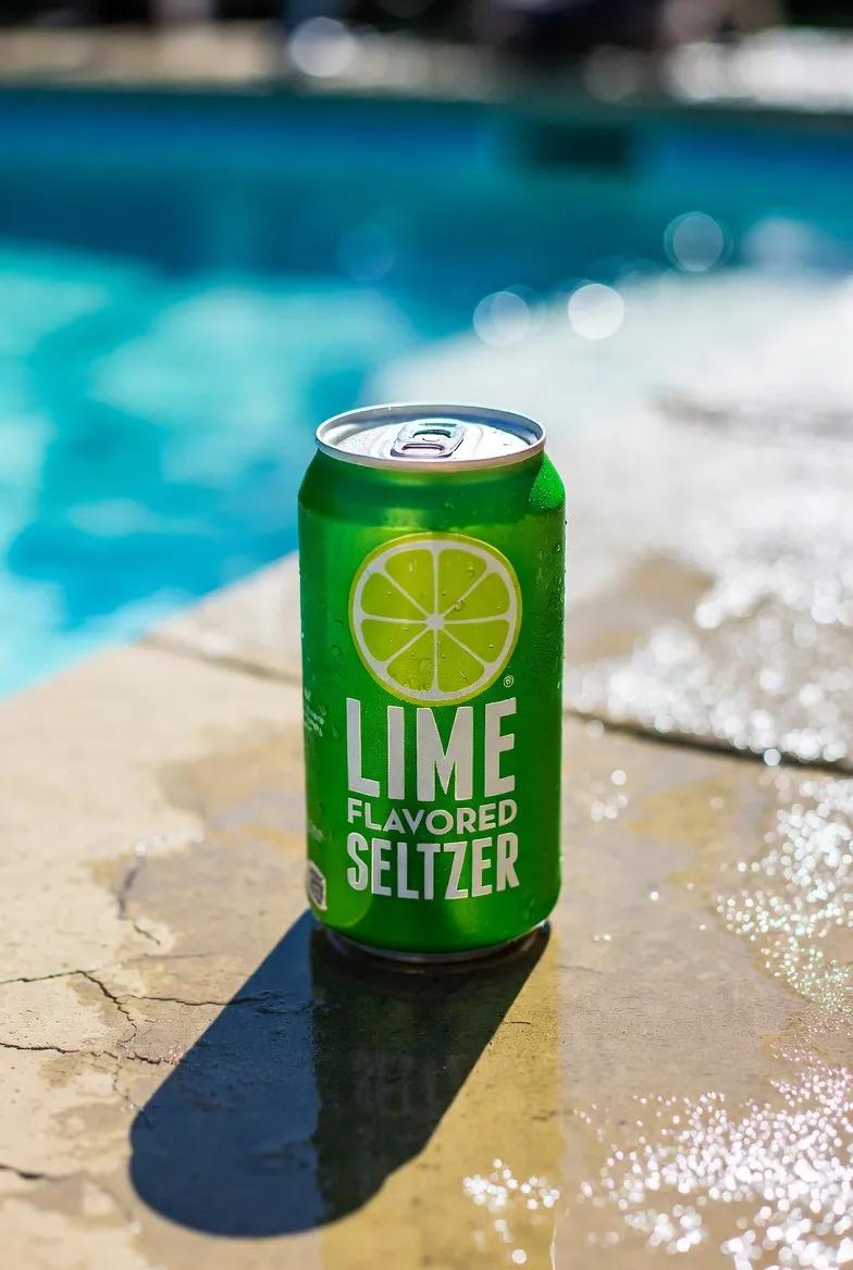 Macro Product Shot of Seltzer Can — example 3