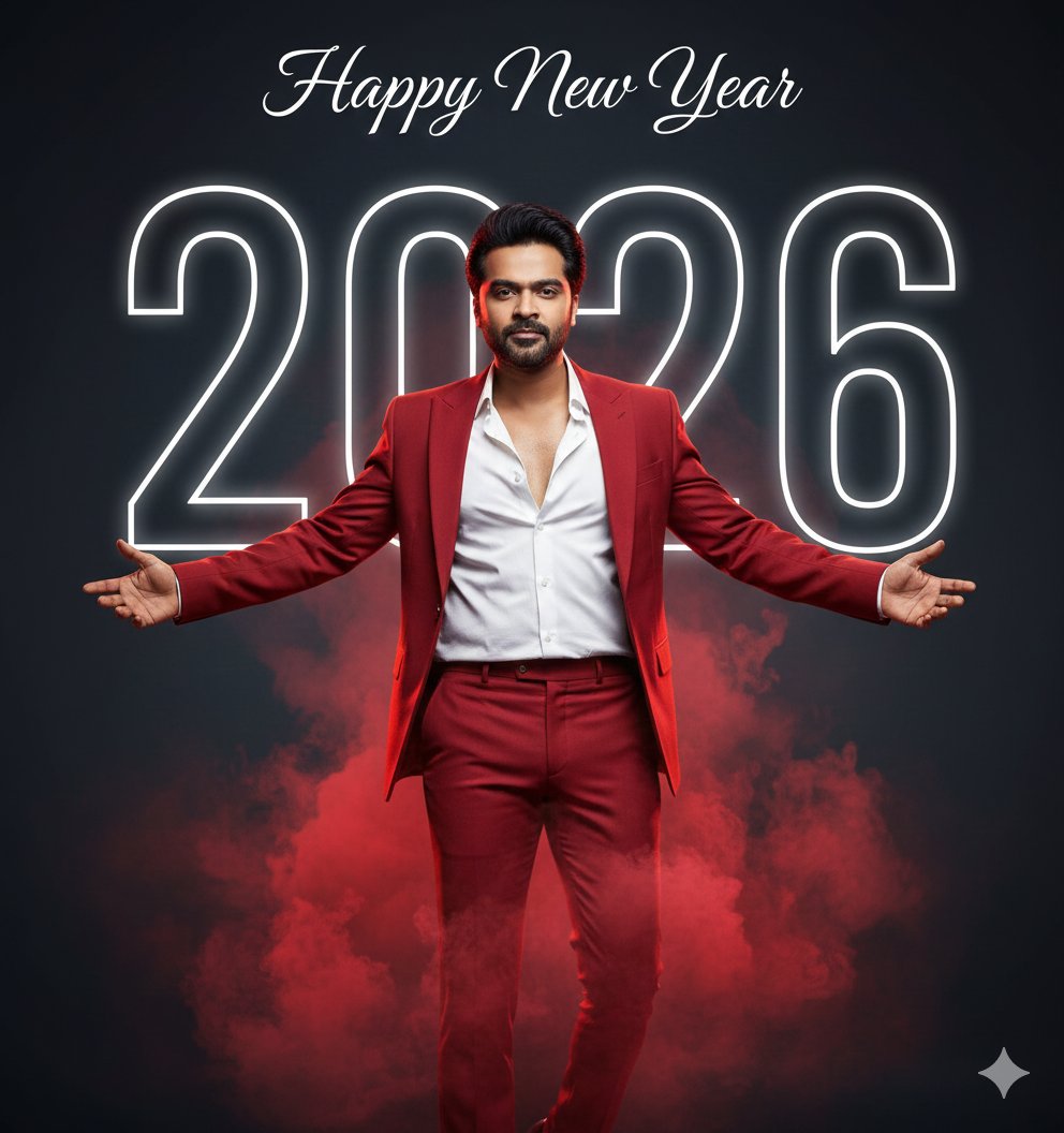 Happy New Year 2026 Cinematic Portrait — example 3
