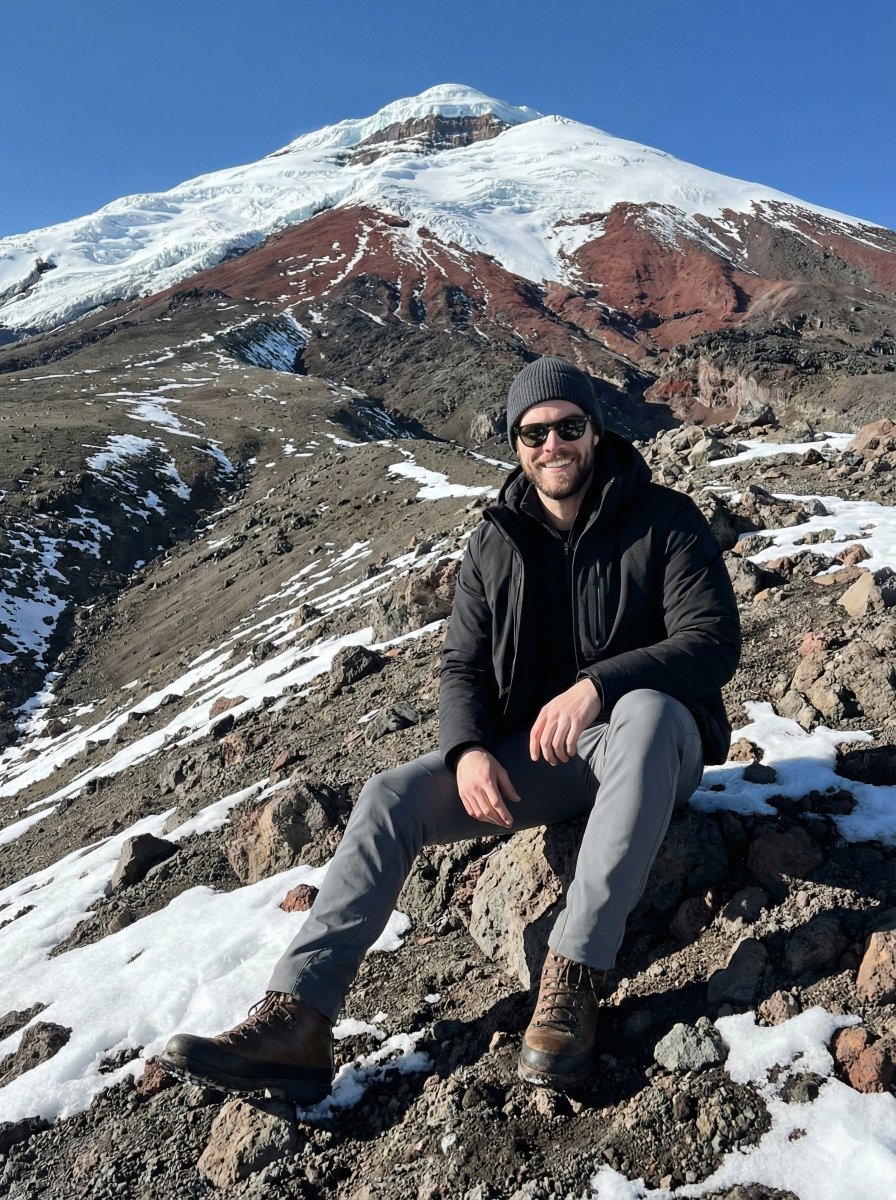 Hyper-realistic Editorial Photo at Cotopaxi, Ecuador — example 2