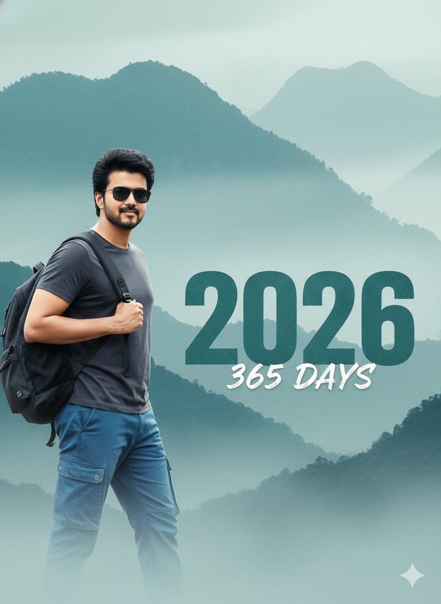 New Year 2026 Cinematic Photo with Text Overlay — example 4